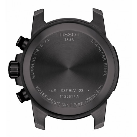 Montre Homme T1256171105100 TISSOT SUPERSPORT CHRONO - Cadran Ronde, Noir