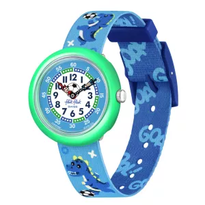 Montre Enfant Flik Flak Ballerichat bracelet PET recyclé FBNP208