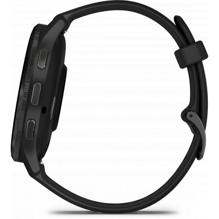 Garmin Venu 3 Argent Bracelet Silicone Blanc 