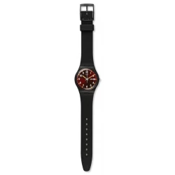 Montre Swatch GB753 - SIR RED pour homme et femme Montre Swatch GB753 - SIR RED pour homme et femme
