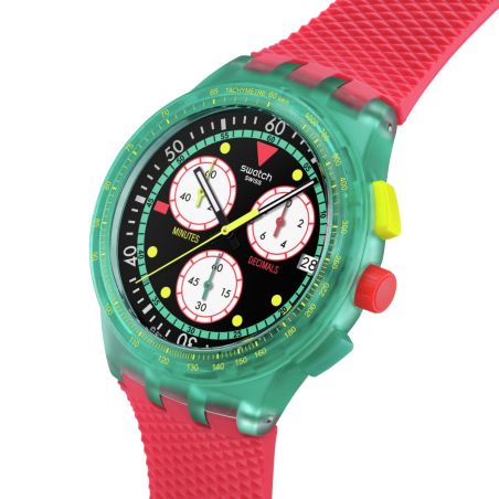 SUSG409 - SWATCH NEON EMERALD CHRONO