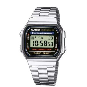 Montre Casio Vintage A168WA-1VES pour homme et femme