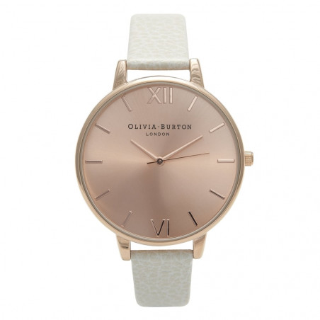 Montre Olivia Burton Big Dial Mink and Rose Gold OB13BD11