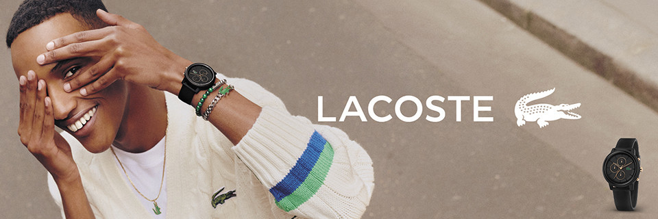 Découvrez les montres Lacoste pour Homme et Femme, magasin à Paris
