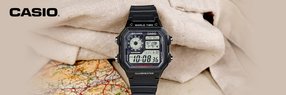 Acheter un réveil Casio en boutique à Paris et en ligne