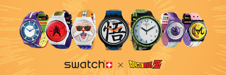 Swatch X Dragon Ball Z, la collaboration de la rentrée 2022 !