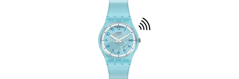 Payez sans contact avec une montre SwatchPay! en stock magasin à Paris