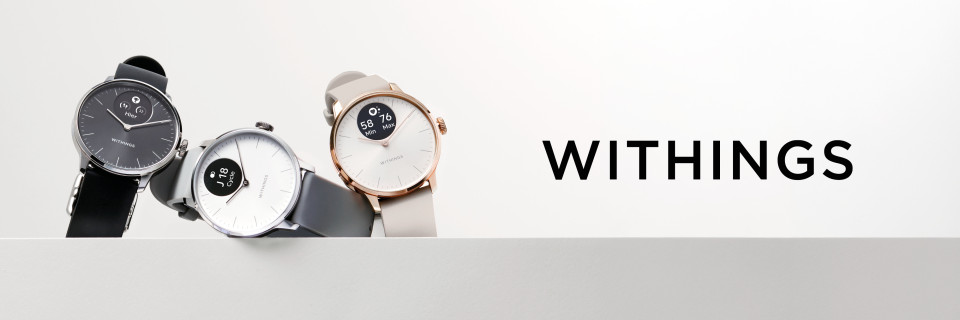 Withings, les montres connectées hybrides qui améliorent votre santé