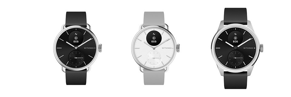 Withings ScanWatch 2, montres connectées hybride pour la santé